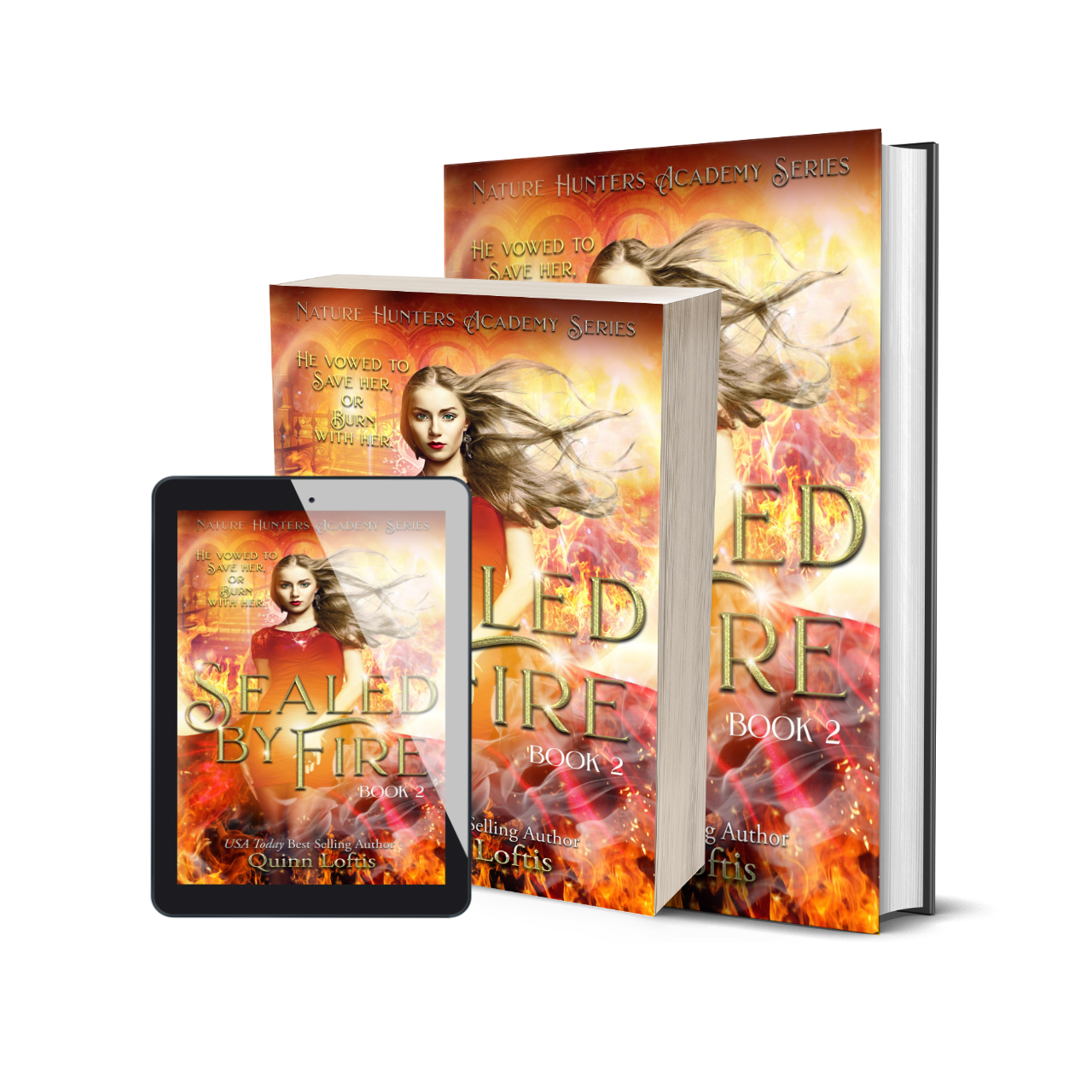 Sealed by Fire, Book 2 of the Nature Hunters Academy Series