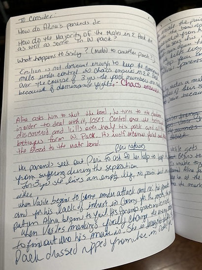 Author's Notes: The Grey Wolves Series