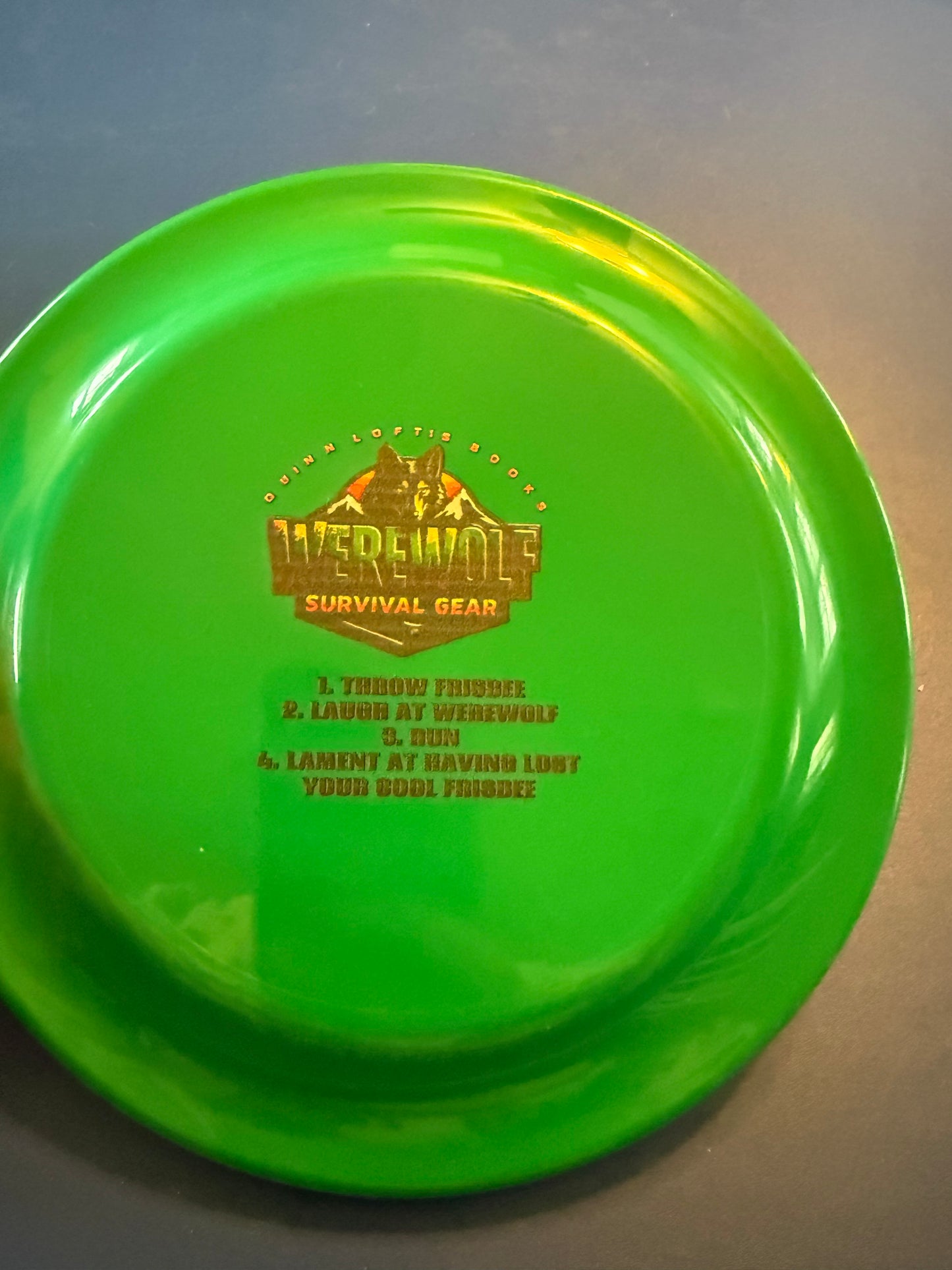 WEREWOLF SURVIVAL GEAR SALE Frisbee