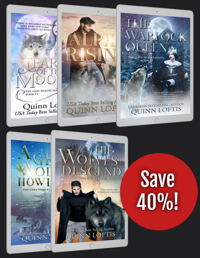 The Grey Wolves Series Books 11 - 15 e-book Bundle