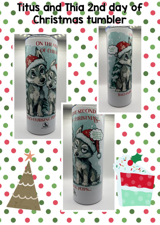 On the second day of Christmas GWS Tumbler