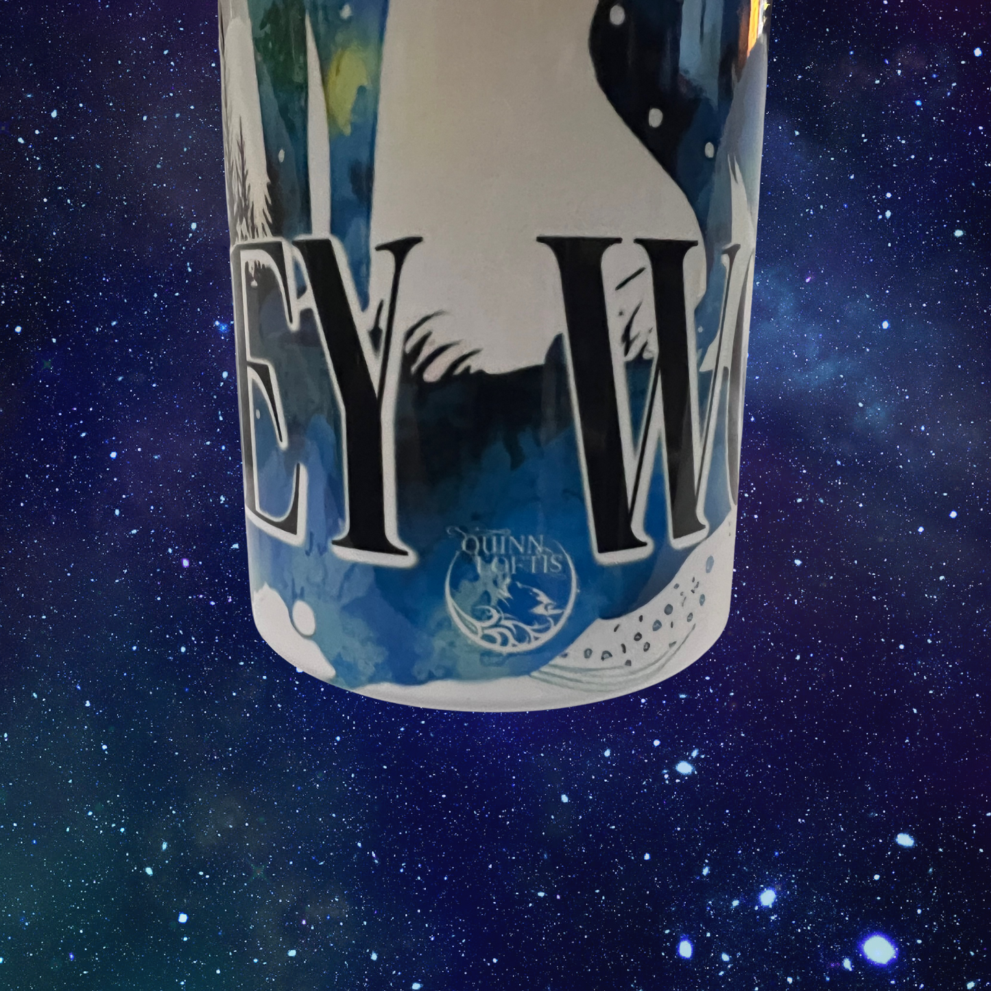 20 oz Just A Girl Who Loves Grey Wolves Tumbler