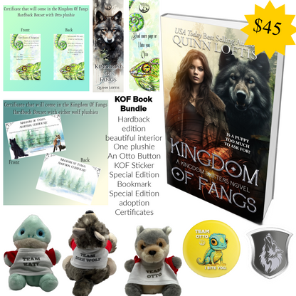 Kingdom of Fangs Hardback Book Bundle