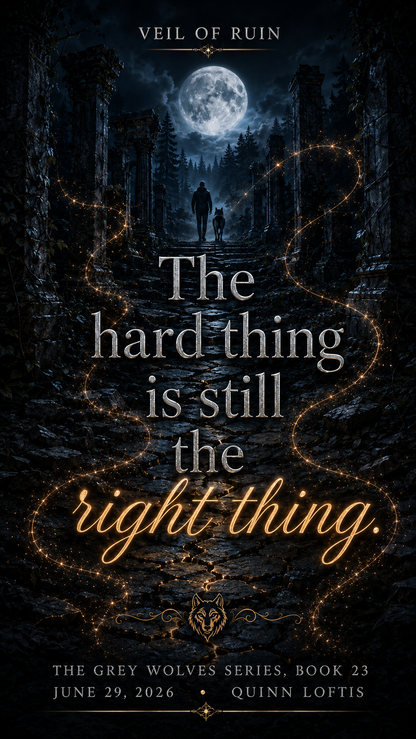 Veil of Ruin, Book 23 The Grey Wolves Series