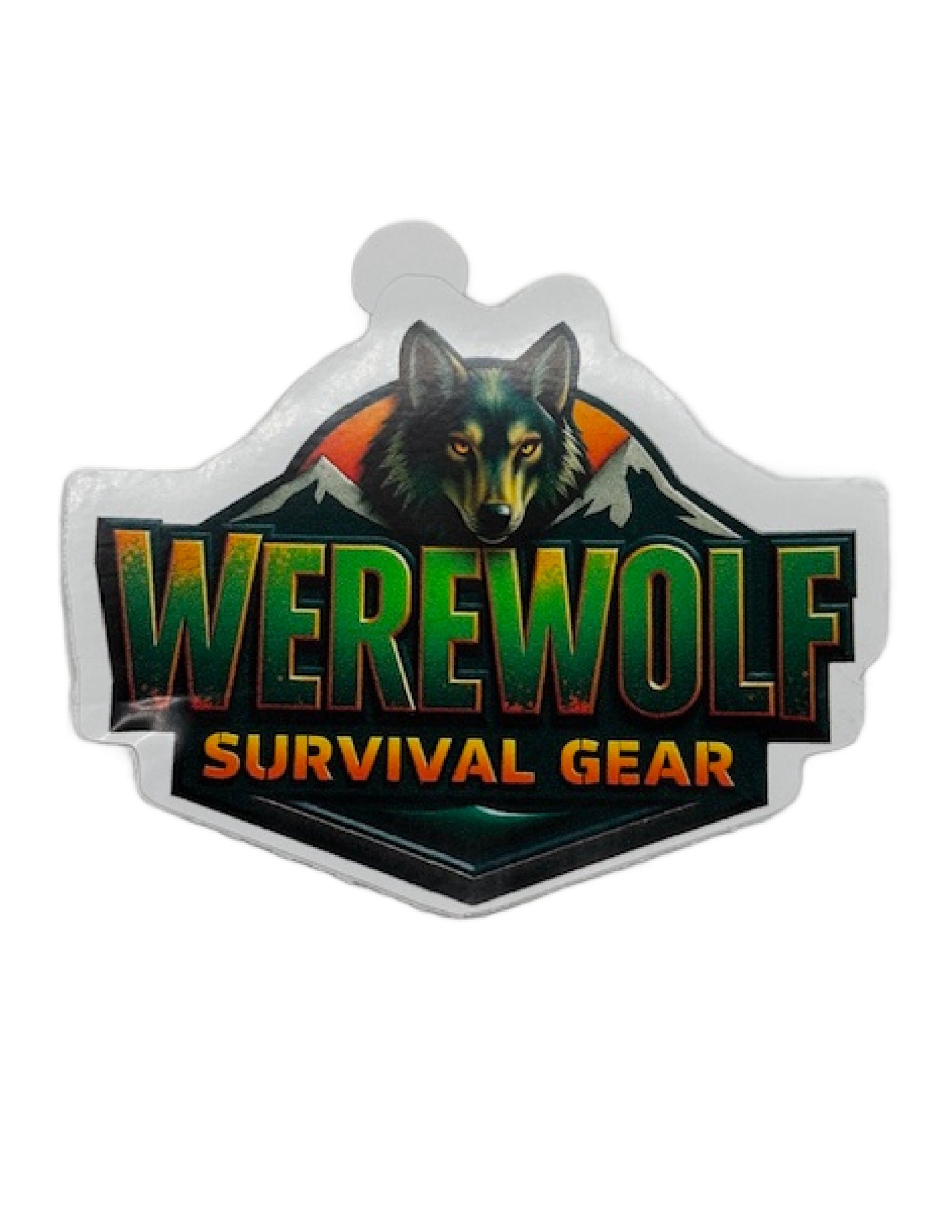 WEREWOLF SURVIVAL GEAR SALE Bookmark, sticker, postcard