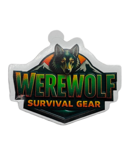 WEREWOLF SURVIVAL GEAR SALE Bookmark, sticker, postcard