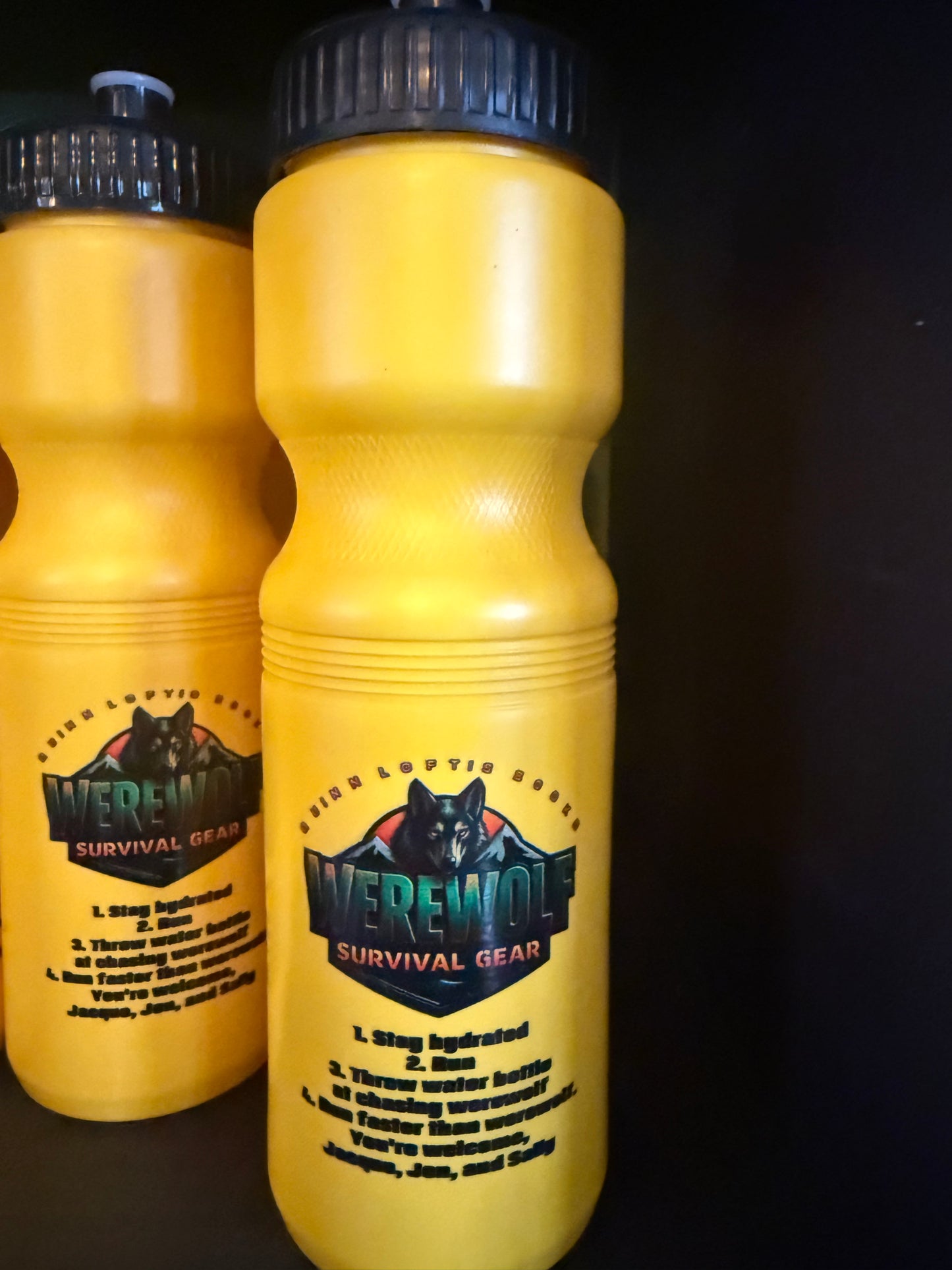 WEREWOLF SURVIVAL GEAR SALE Water Bottle