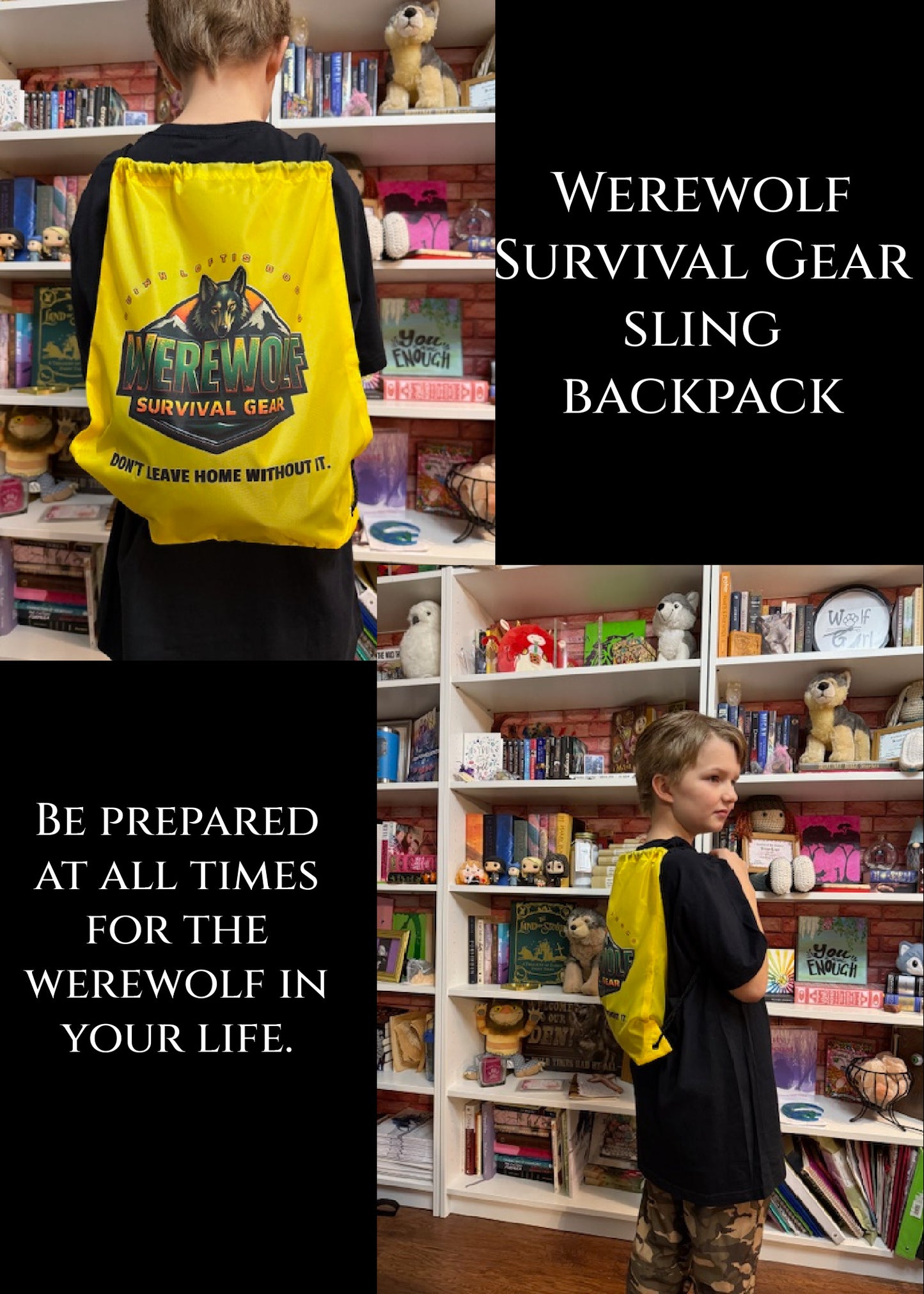 WEREWOLF SURVIVAL GEAR SALE Sling backpack