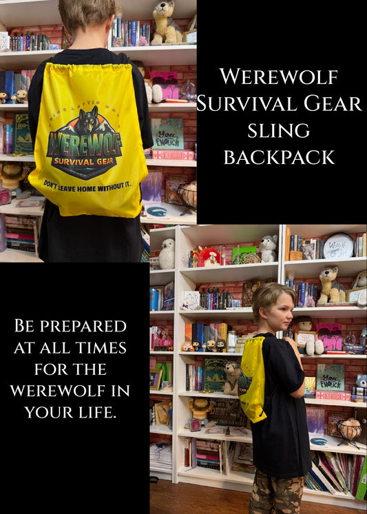 WEREWOLF SURVIVAL GEAR SALE Sling backpack