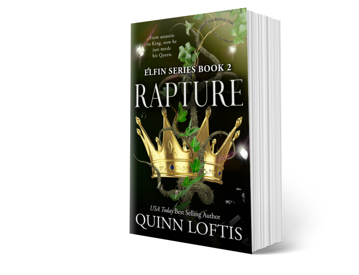 Book Called Raptured Rapture, Book 2 of the Elfin Series – Quinn Loftis Books