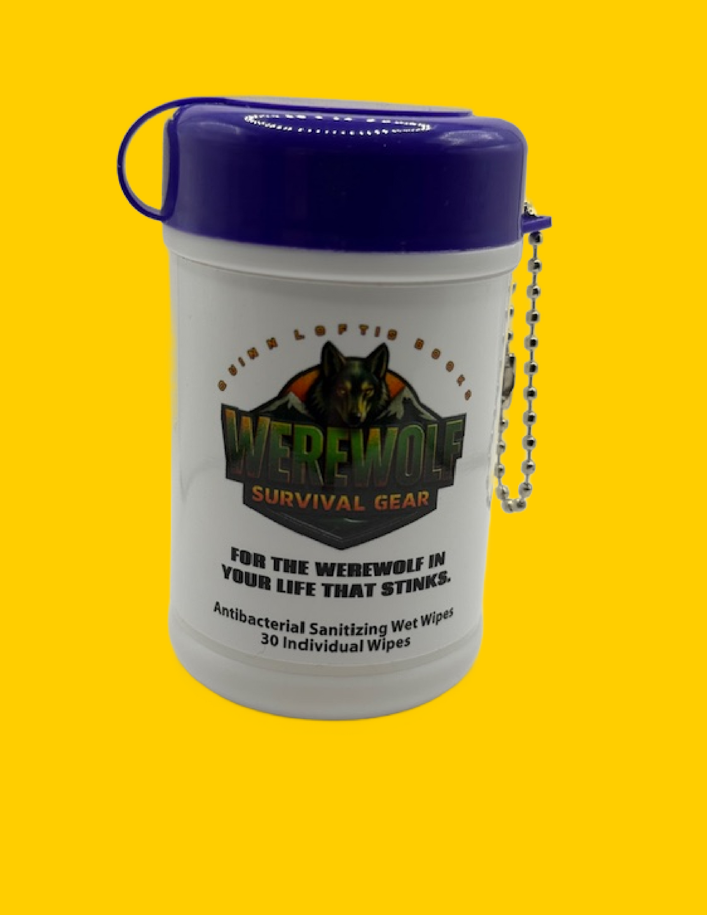 WEREWOLF SURVIVAL GEAR SALE Werewolf Wipes